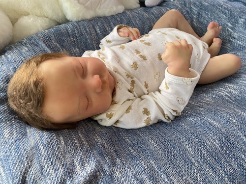 Reborn levi bonnie marrone - di,
